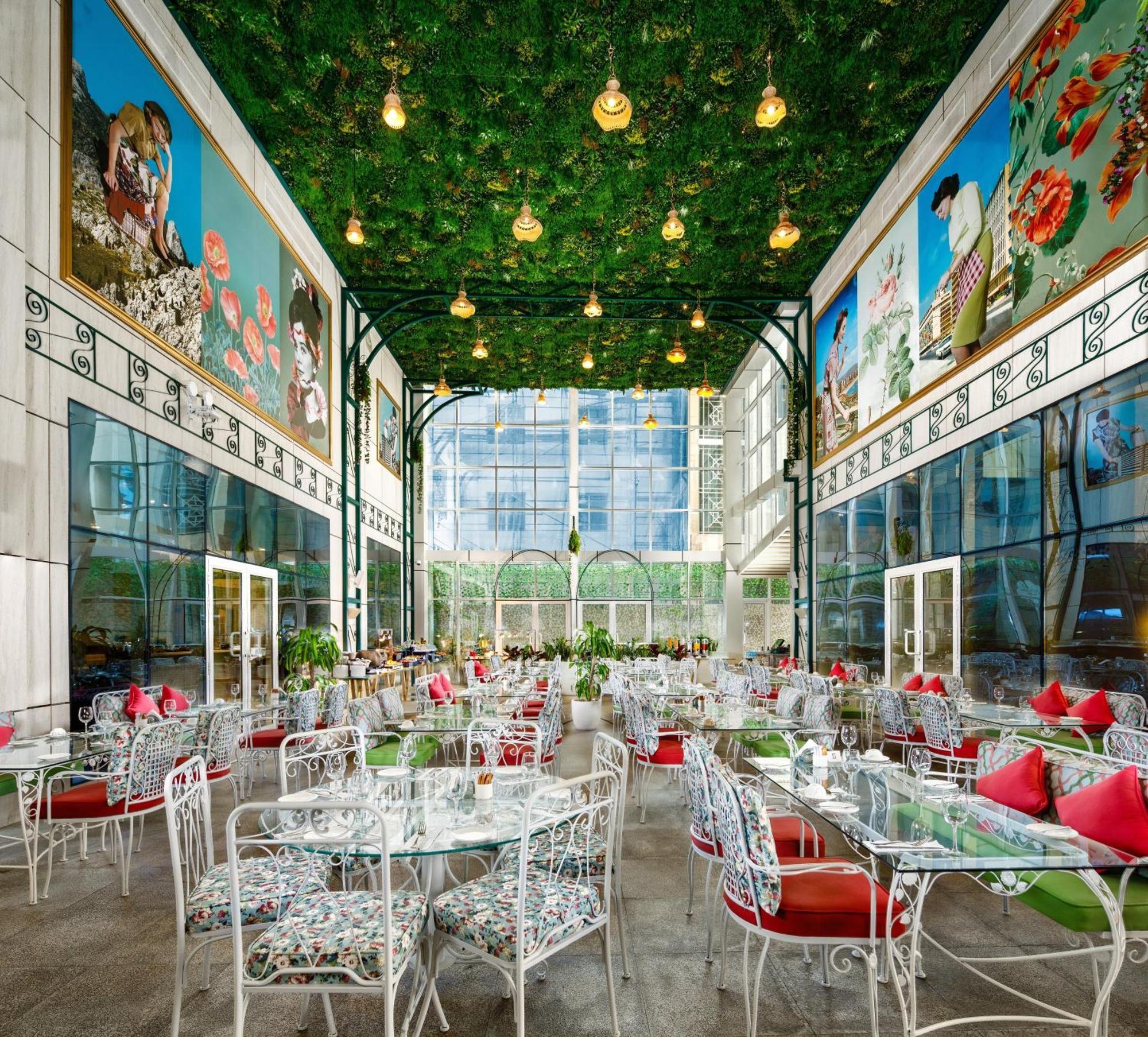 Millennium Place ドーハ エクステリア 写真 The interior of the restaurant
